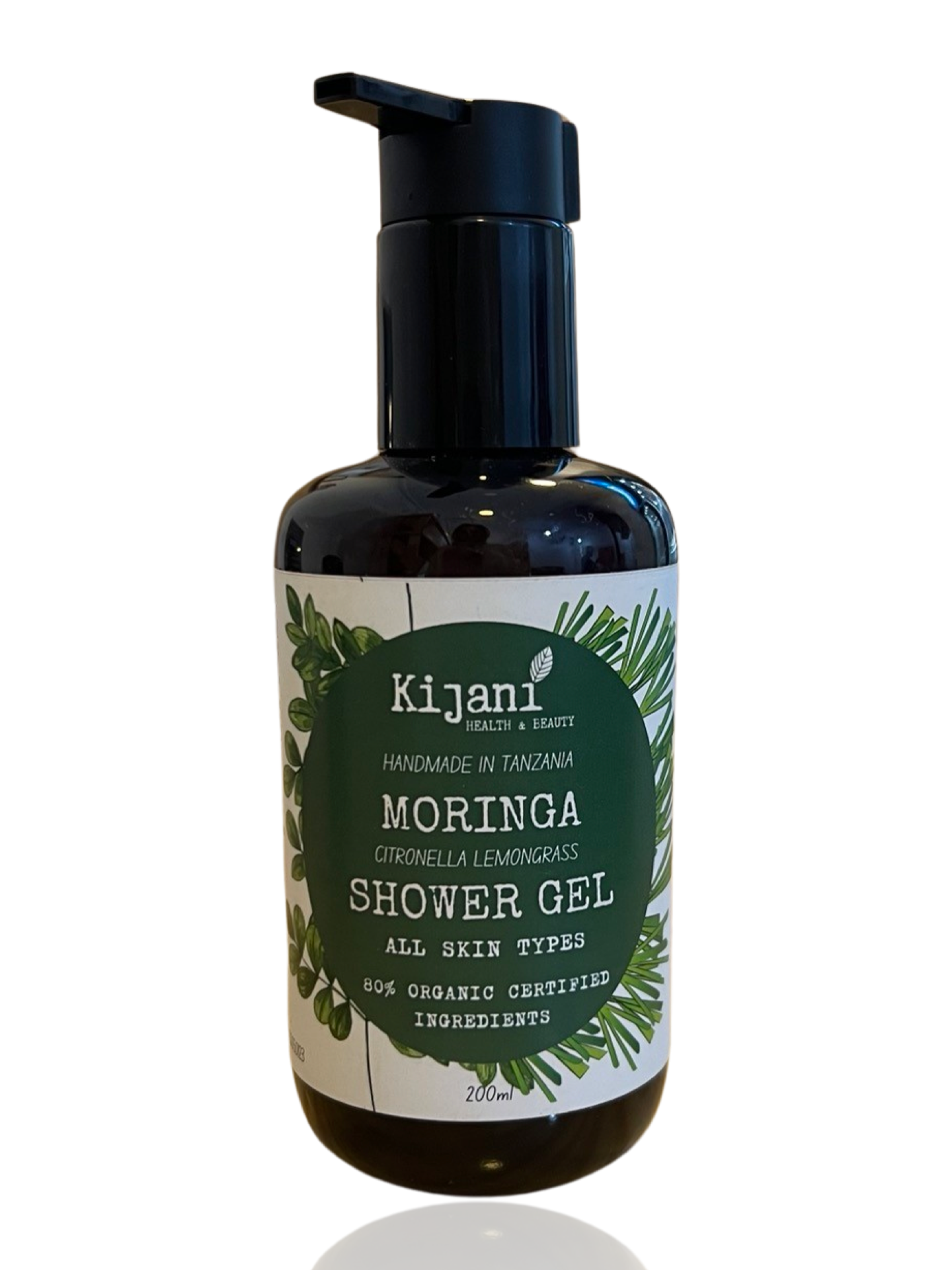 Moringa Citronella Lemongrass Shower Gel