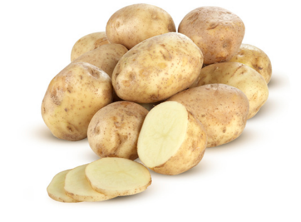 Round potatoes